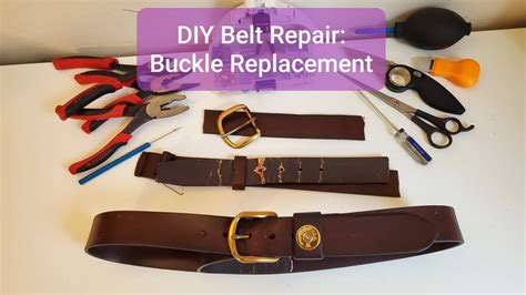 belt leather repair