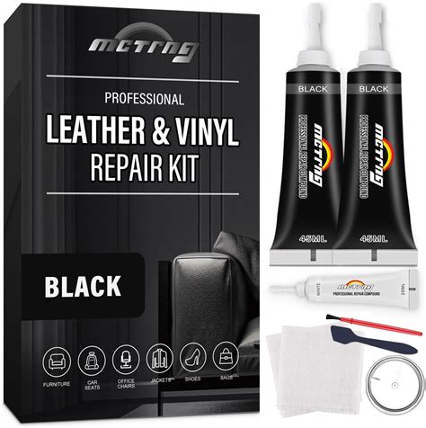 black leather repair