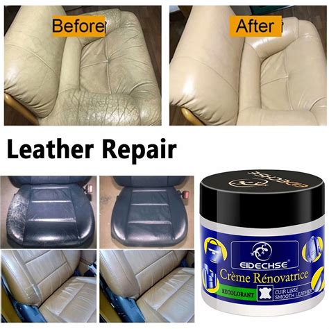 cream color leather repair kit