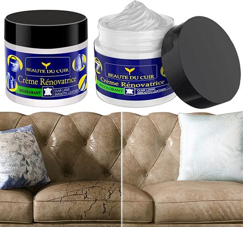 cream leather repair kit