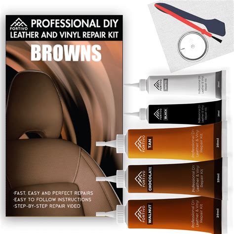 dark brown leather repair kit