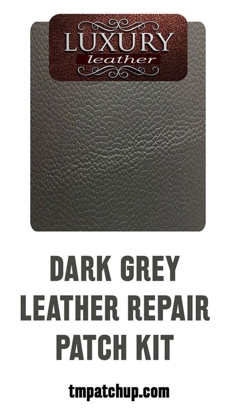 dark grey leather repair kit