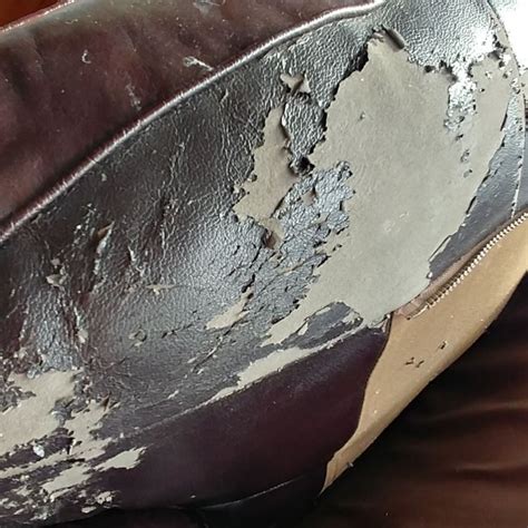 how to repair faux leather peeling