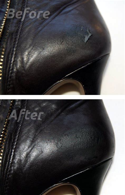 how to repair leather shoes