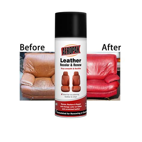 leather repair spray paint