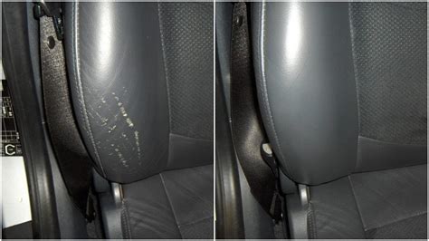 leather seat scratch repair