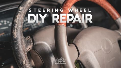 leather steering wheel repair near me